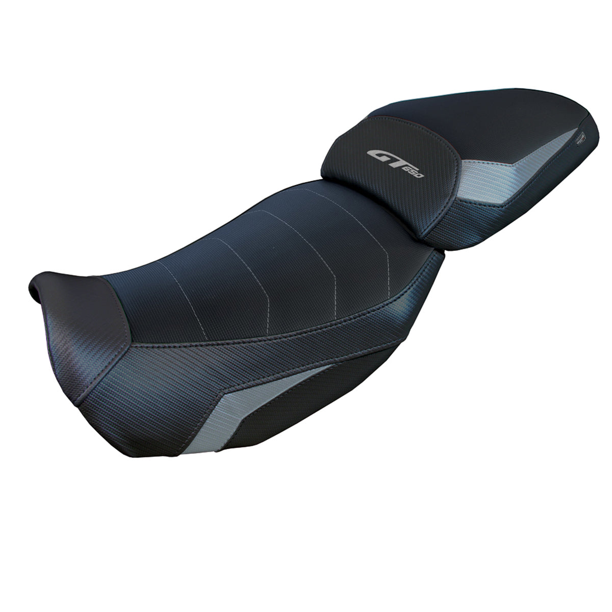 CF Moto 650GT 2021-2025 Seat Cover Tappezzeria Italia Comfort in Grey and Black