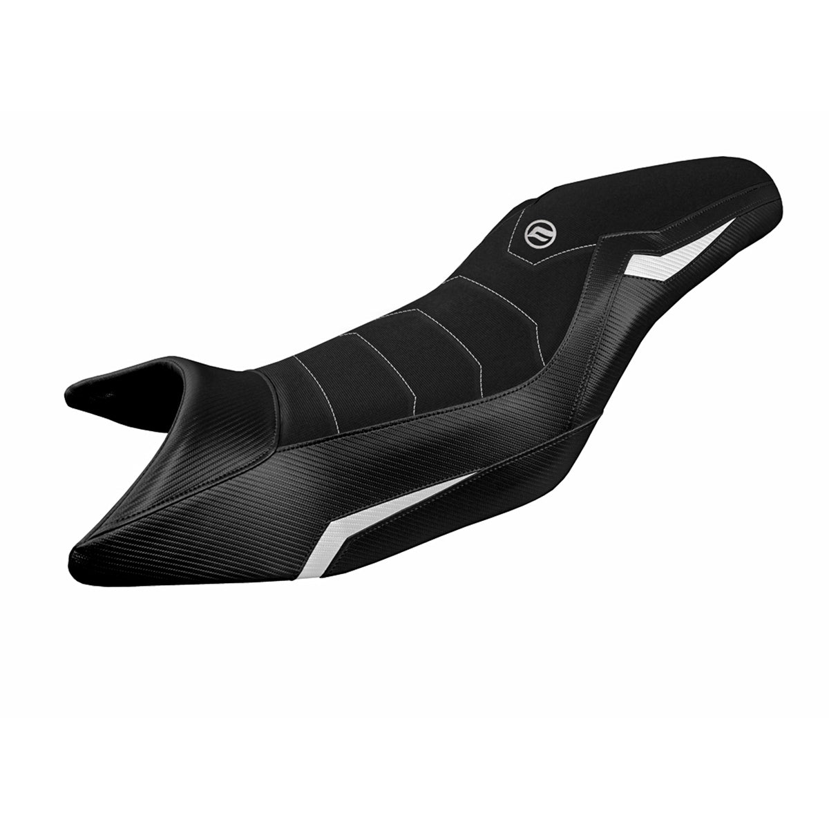 CF Moto 650MT 700MT 2019-2025 Seat Cover Tappezzeria Italia Comfort in White