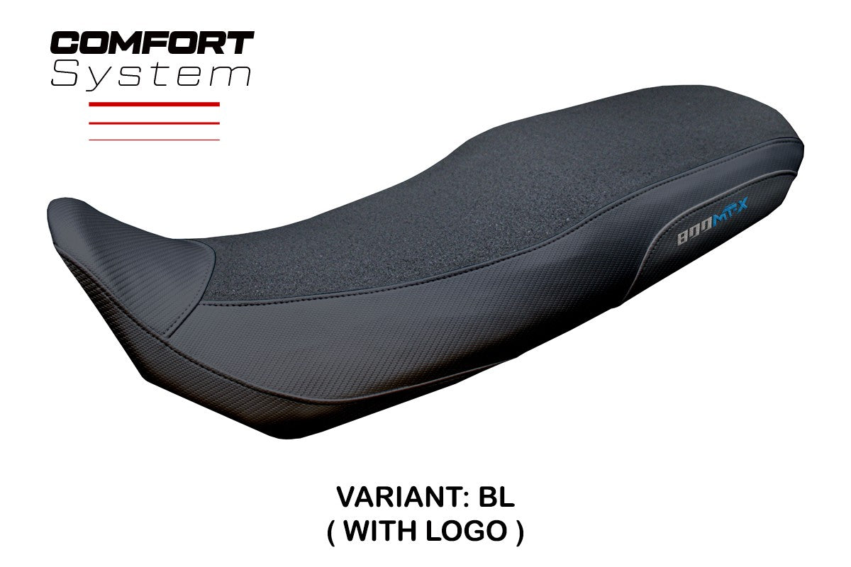 CF Moto 800 MT X 2025 Seat Cover Tappezzeria Ultragrip Comfort Black