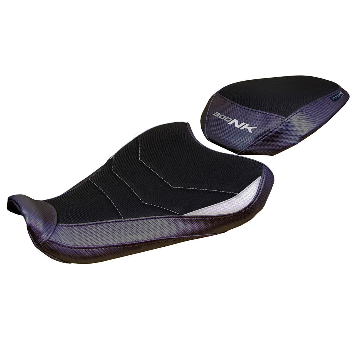 CF Moto 800NK 2023-2025 Seat Cover Tappezzeria Italia Comfort in White and Black