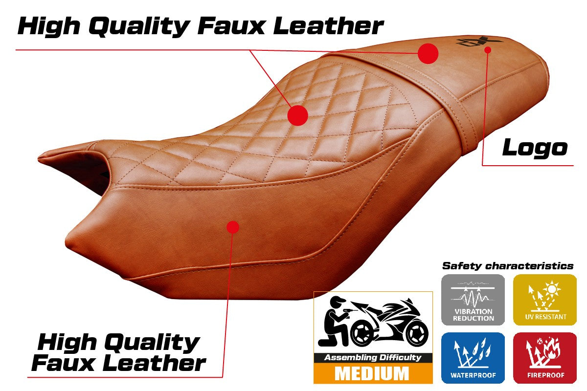 CF Moto 700 CL X 2021-2025 Seat Cover Tappezzeria Brick