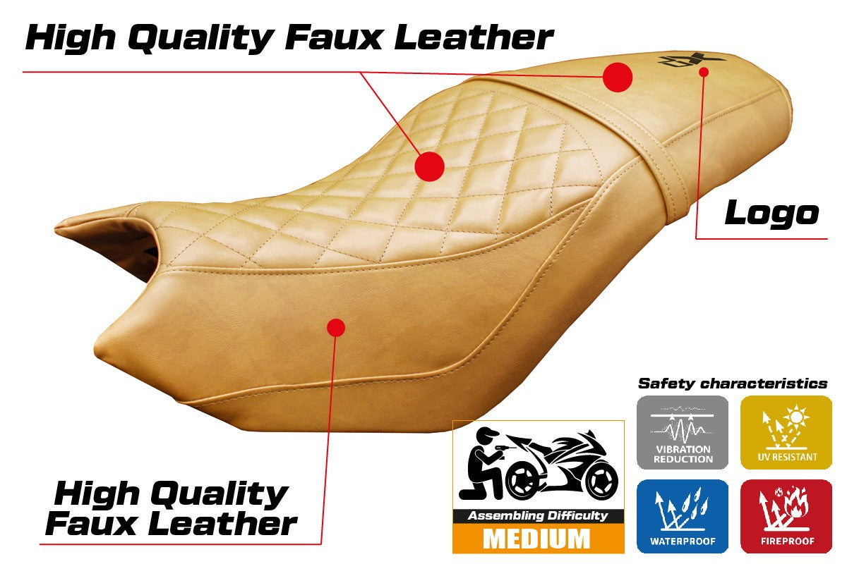 CF Moto 700 CL X 2021-2025 Seat Cover Tappezzeria Camel