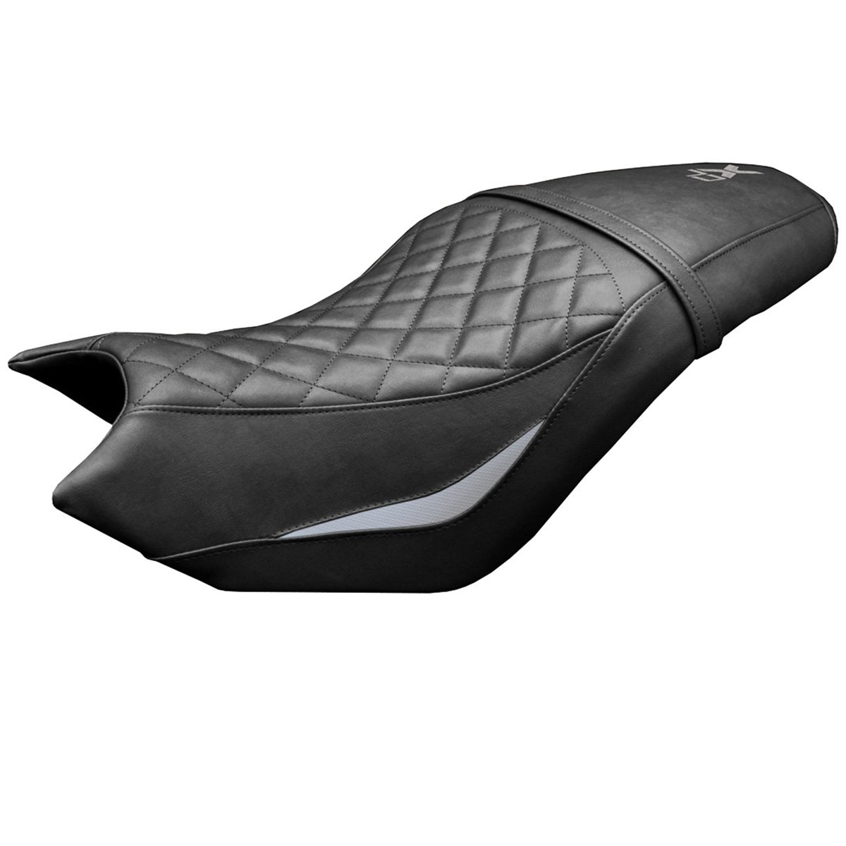 CF Moto 700 CL X 2021-2025 Seat Cover Tappezzeria Silver Black
