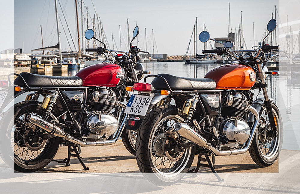 Bmw R80R R80RS 1982-1984 Exhaust GPR Silencers without link pipe Deeptone Black Cafè Racer