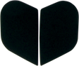ICON Airframe/Alliance™ Side Plates - Rubatone Black 0133-0343