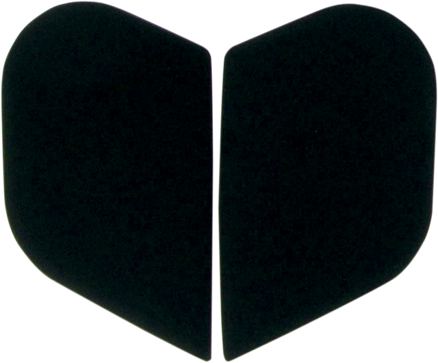 ICON Airframe/Alliance™ Side Plates - Rubatone Black 0133-0343