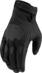 ICON Women's Hooligan™ CE Gloves - Black - Large 3302-0846