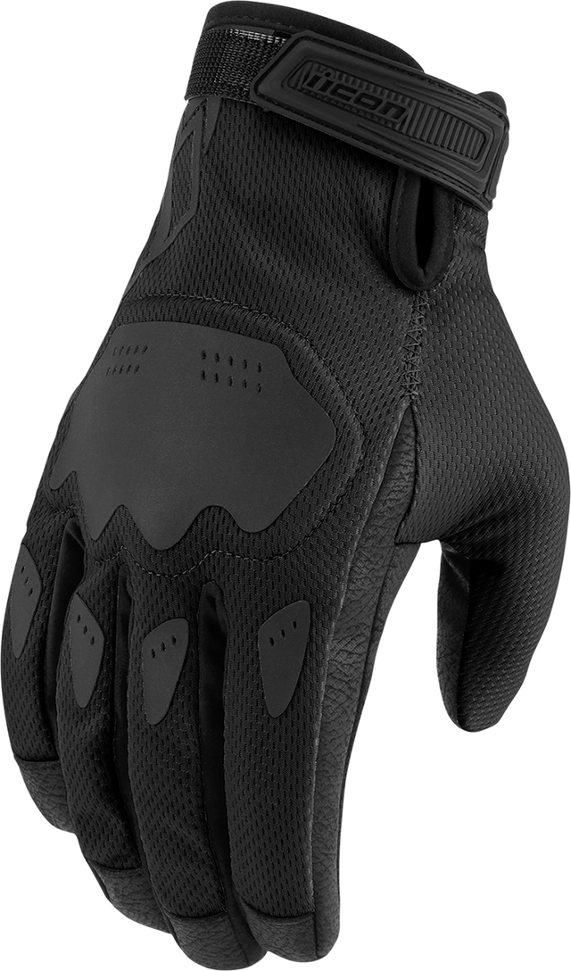 ICON Women's Hooligan™ CE Gloves - Black - Medium 3302-0845