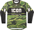 ICON Tiger’s Blood Jersey - Green Camo - Small 2824-0084