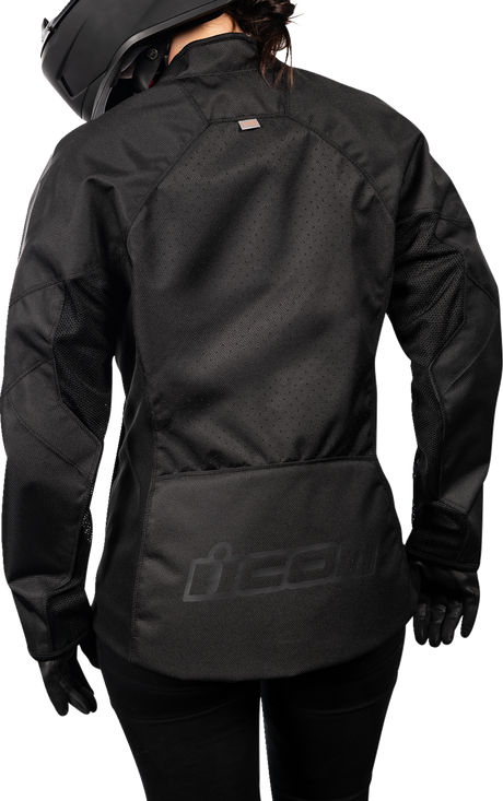 ICON Women's Hooligan™ CE Jacket - Black - XL 2822-1480