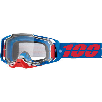 100% Armega Goggles - Ironclad - Clear 50004-00029