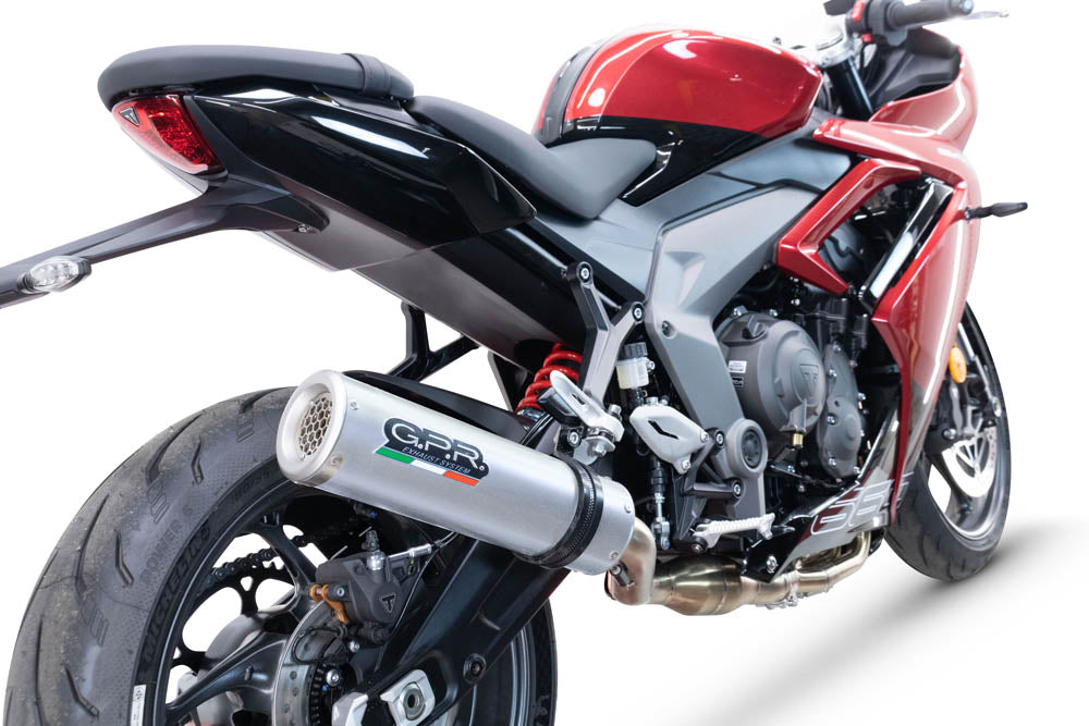 Triumph Daytona 660 2023-2025 Exhaust GPR Full System M3 Inox