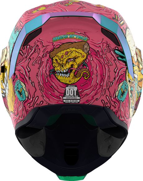 ICON Airflite™ Motorcycle Helmet - Snack Attack - MIPS® - Pink - XL 0101-16931