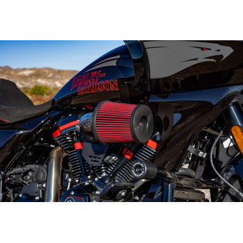 VANCE & HINES VO2 Falcon Air Intake Kit - Forged Carbon Fiber Glide 2024 41108