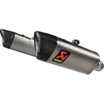 AKRAPOVIC Slip-On Line Mufflers - Titanium - Hypermotard 698 2024 -2025 S-D6SO2-HAPLT 1811-4722
