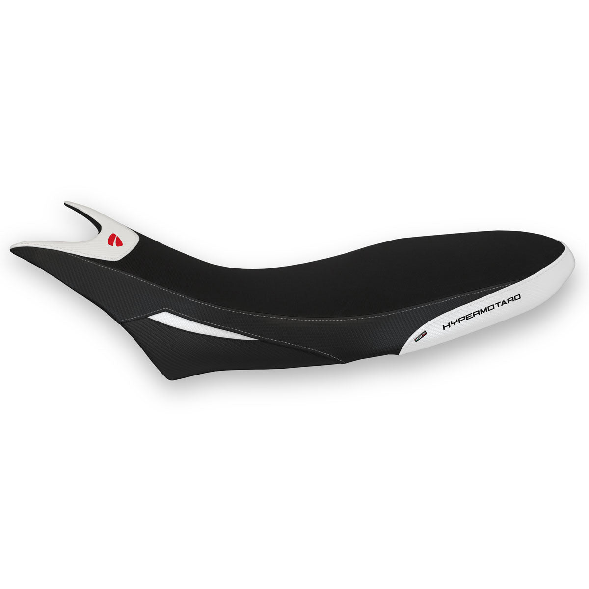 Ducati Hypermotard 950 2019-2025 Seat Cover Tappezzeria Italia in White