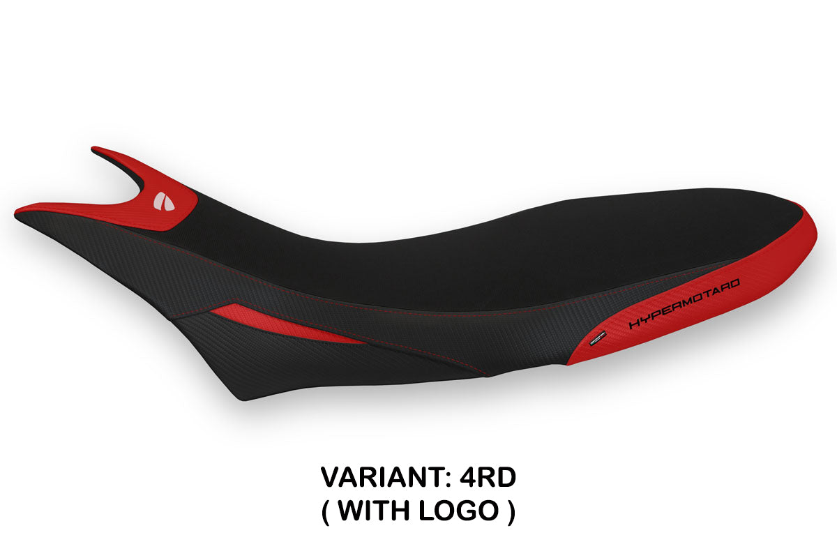 Ducati Hypermotard 950 2019-2025 Seat Cover Tappezzeria Italia in Red