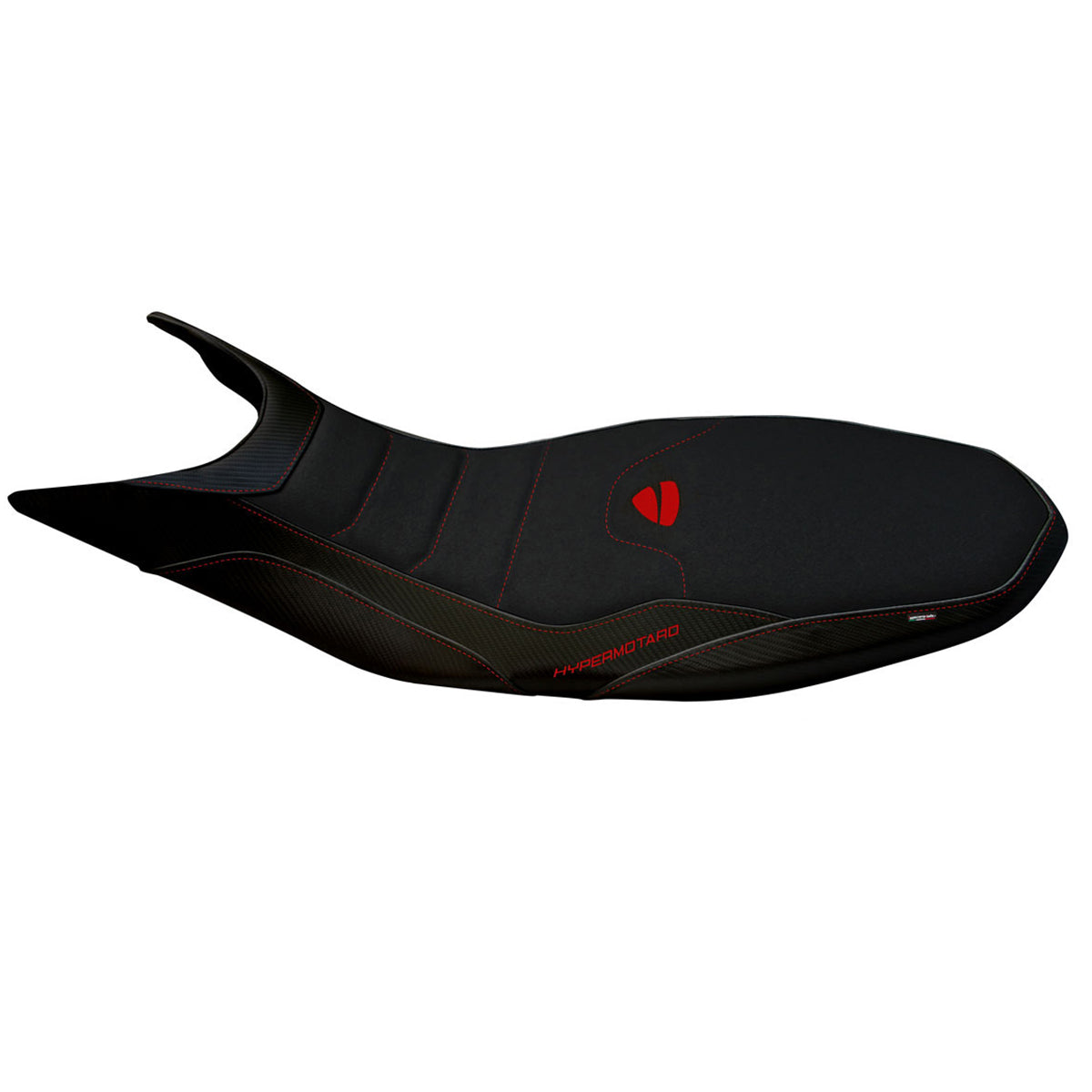 Ducati Hypermotard 821 939 2013-2018 Seat Cover Tappezzeria Italia Ultragrip in Black