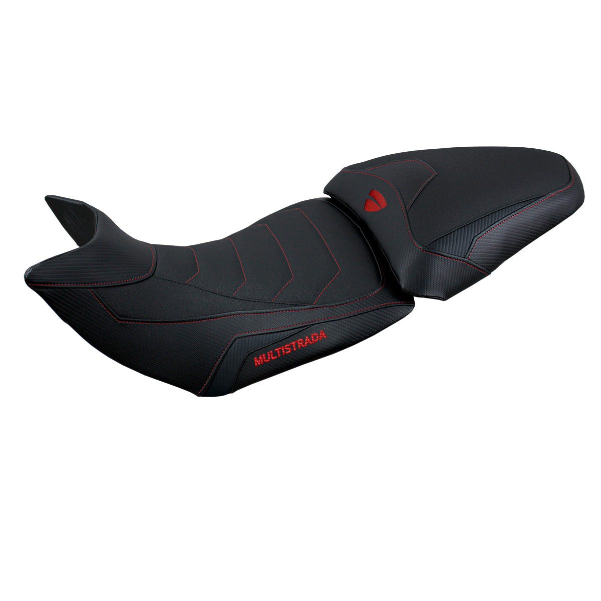 Ducati Multistrada 1200 1260 2015-2020 Seat Cover Tappezzeria Italia Ultragrip in Black
