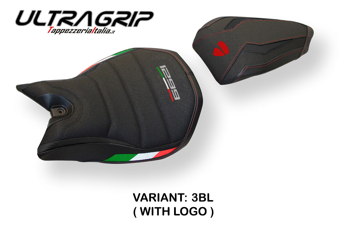 Ducati Panigale 1299 2015-2018 Seat Cover Tappezzeria Italia Ultragrip in Black