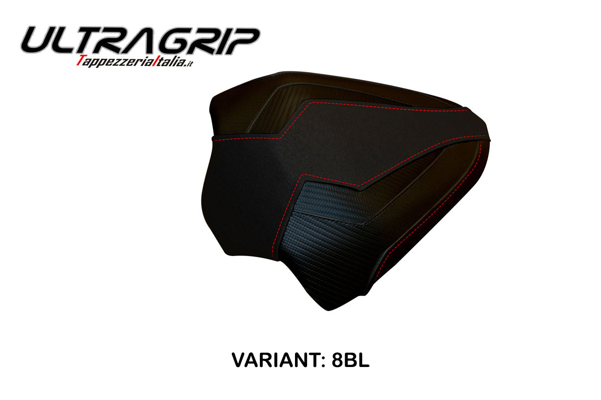 Ducati Panigale V4 2018-2024 Passenger Seat Cover Tappezzeria Italia Ultragrip in Black