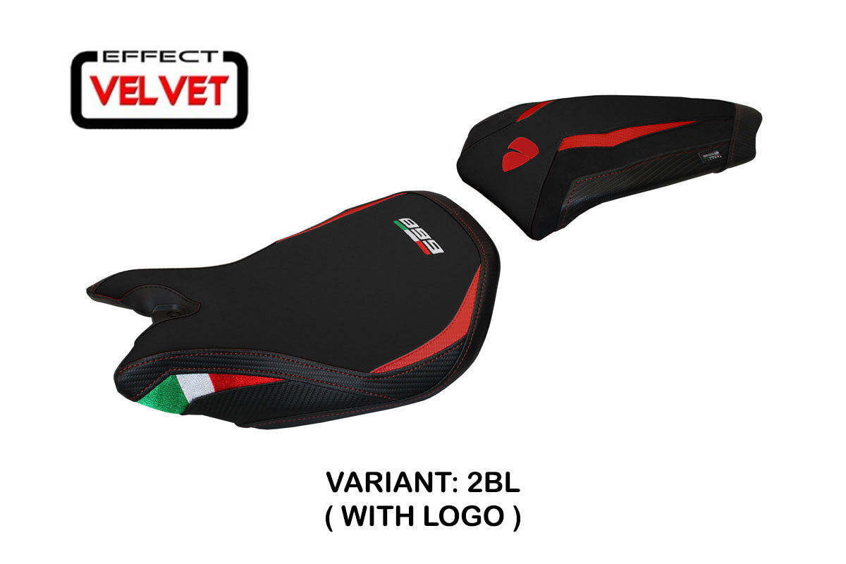 Ducati Panigale 899 2013-2015 Seat Cover Tappezzeria Italia in Black
