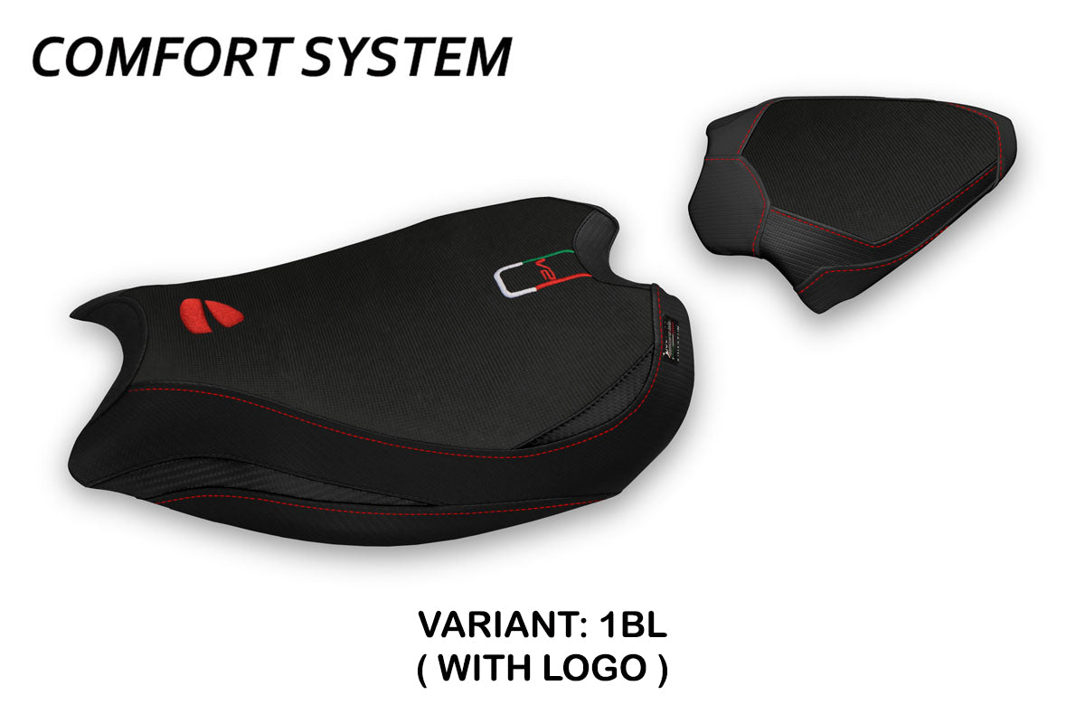 Ducati Panigale V2 2020-2024 Seat Cover Tappezzeria Italia Comfort in Black