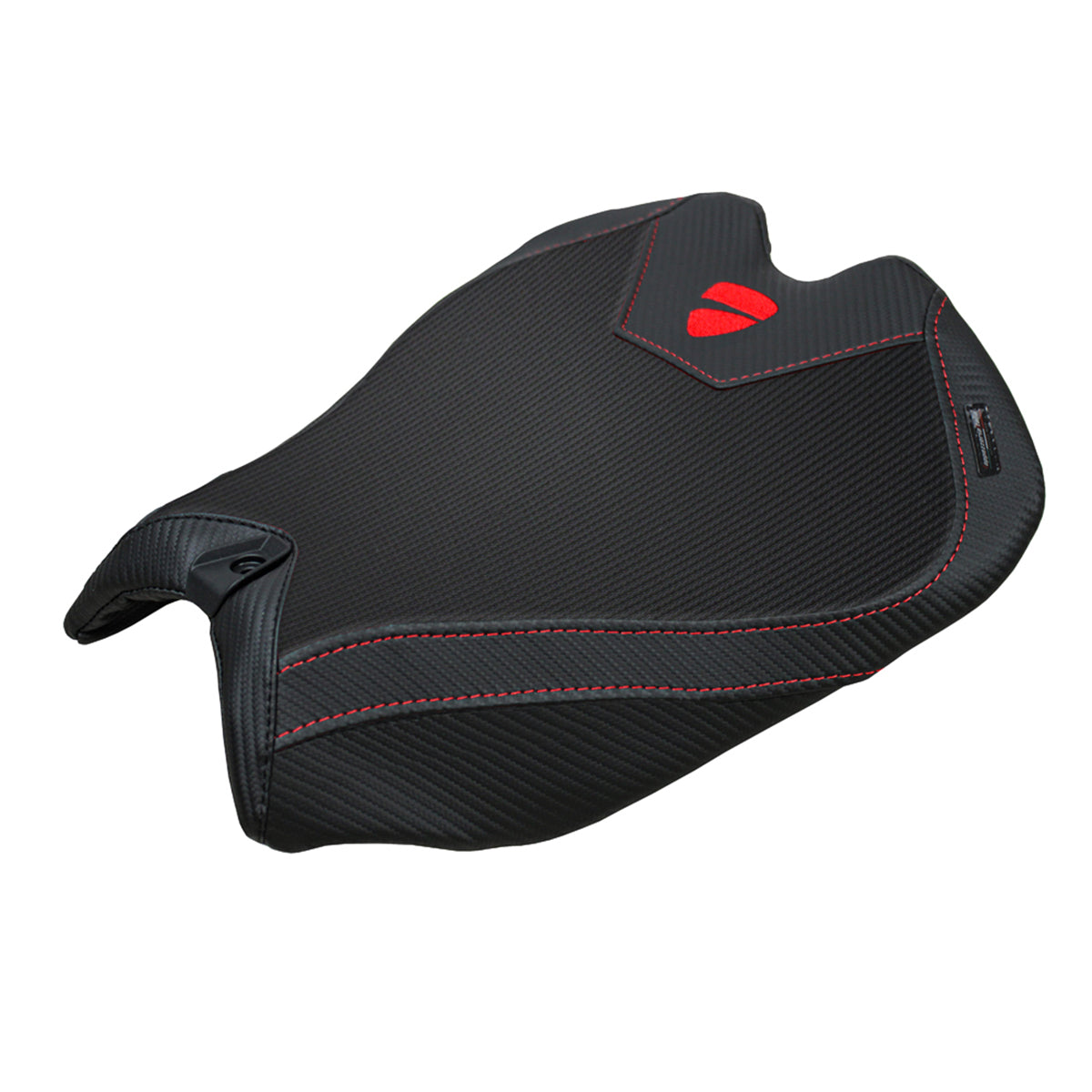 Ducati Panigale V4 2025 Seat Cover Tappezzeria Black Ducati Logo