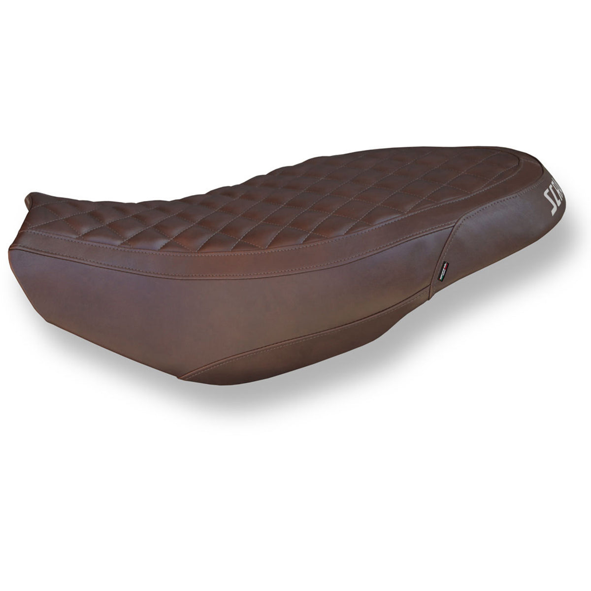 Ducati Scrambler 400 800 1100 2015-2024 Seat Cover Tappezzeria Italia Comfort in Brown