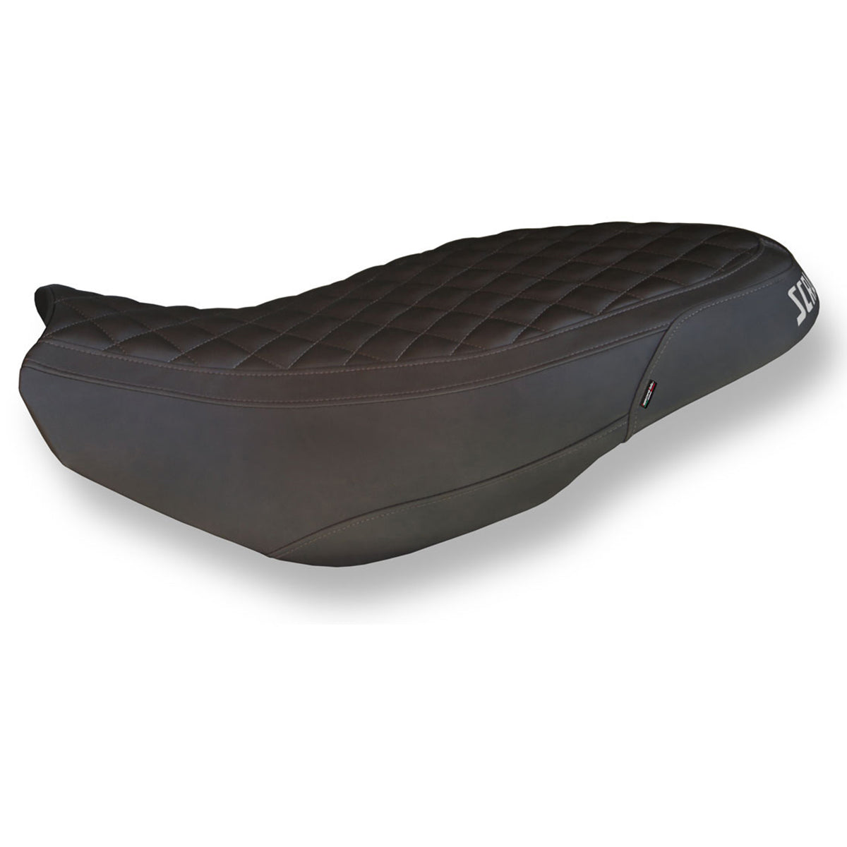 Ducati Scrambler 400 800 1100 2015-2024 Seat Cover Tappezzeria Italia Comfort in Dark Brown