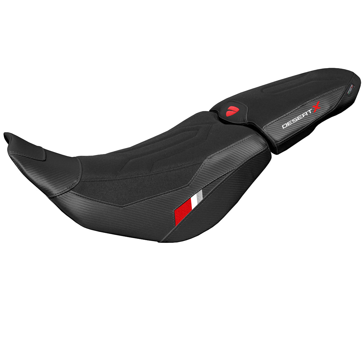 Ducati Desert X 2022-2025 Seat Cover Tappezzeria Italia in Thar Comfort Ultragrip Black