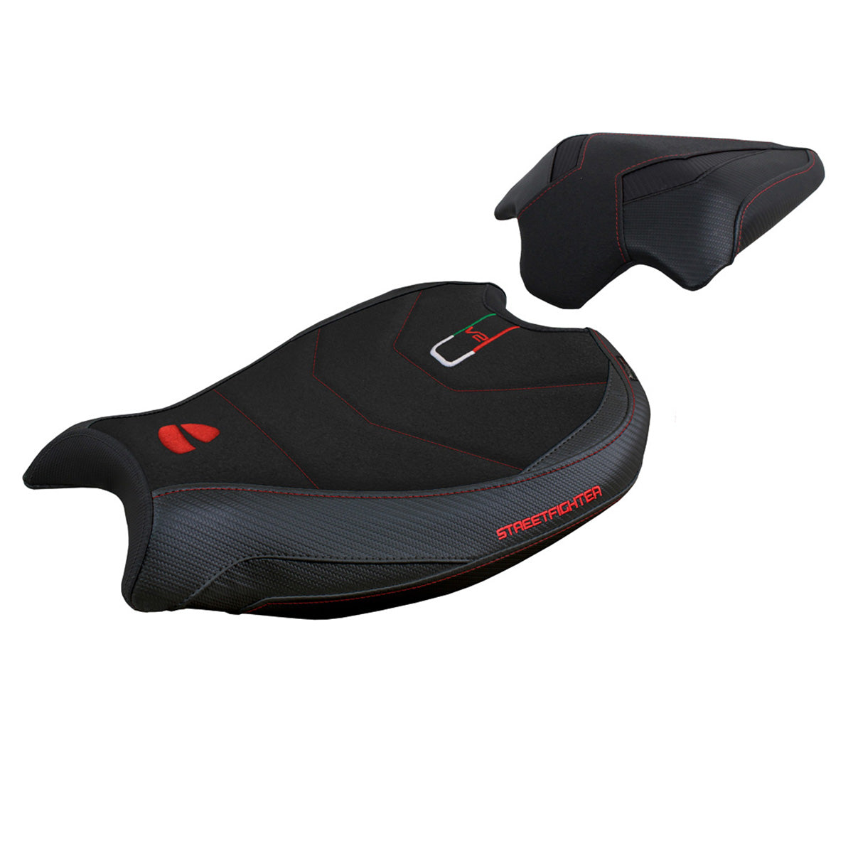 Ducati Streetfighter V2 2022-2024 Seat Cover Tappezzeria Italia Ultragrip in Black