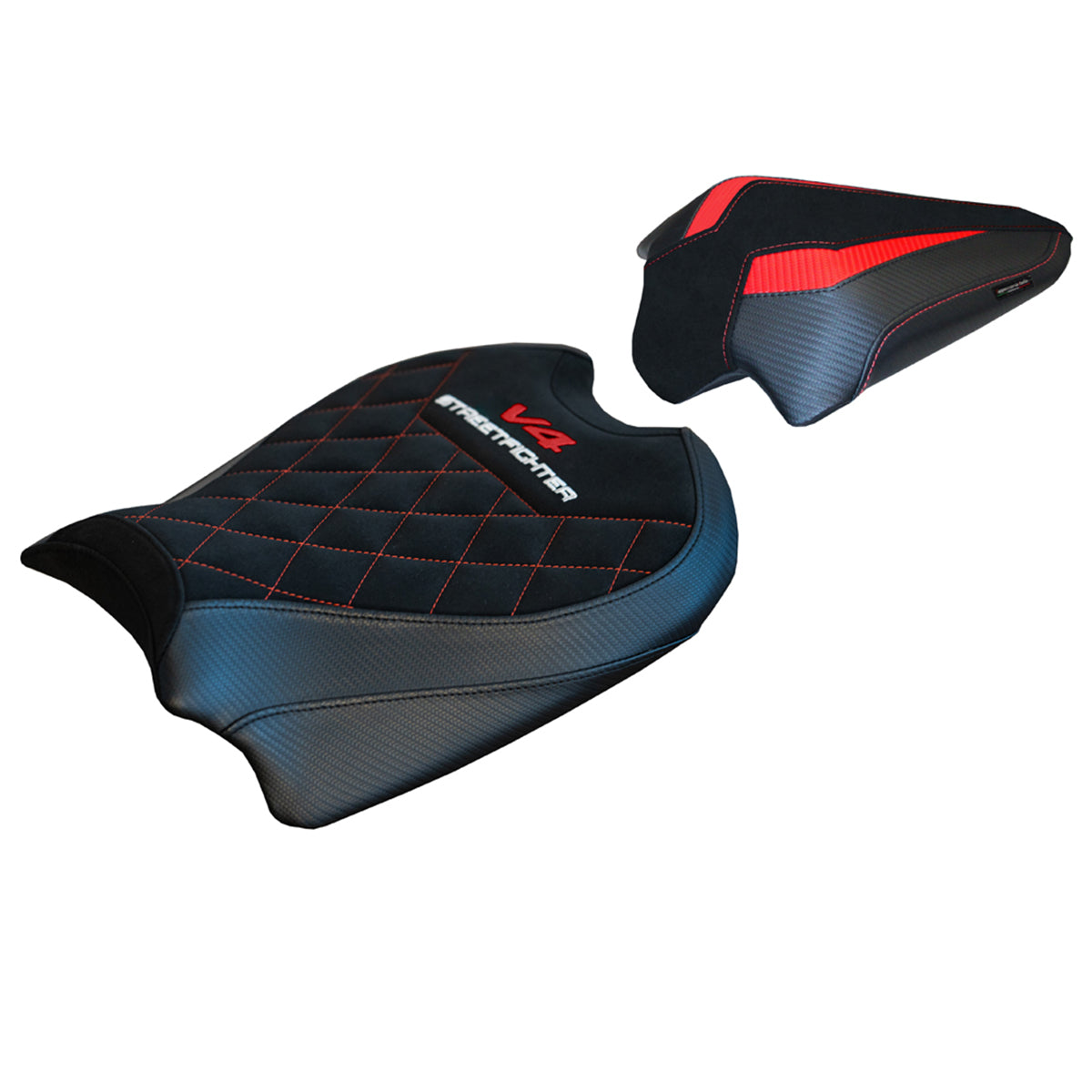 Ducati Streetfighter V4 2020-2024 Seat Cover Tappezzeria Italia in Velvet Black Diamond