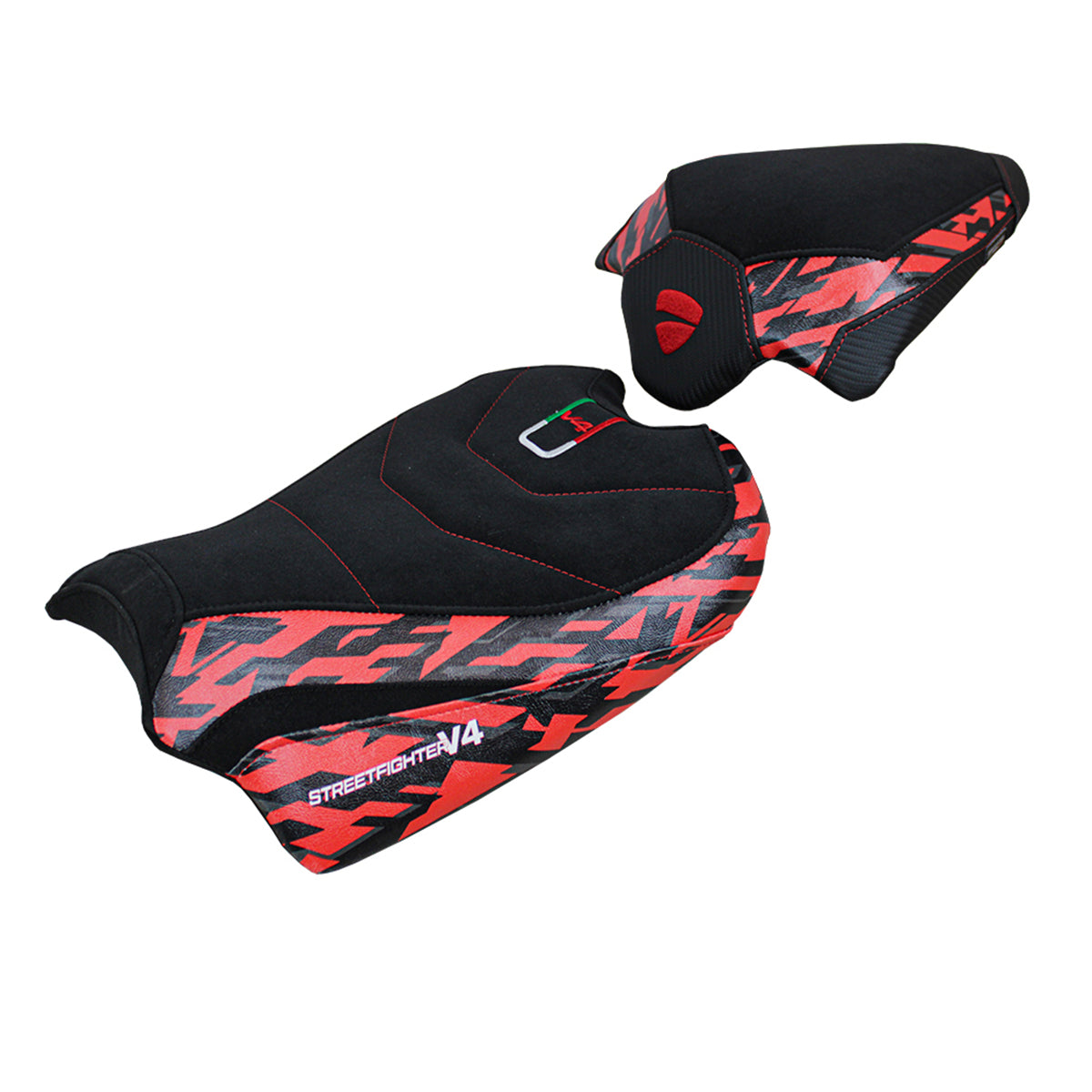 Ducati Streetfighter V4 2020-2024 Seat Cover Tappezzeria Comfort Suede Special