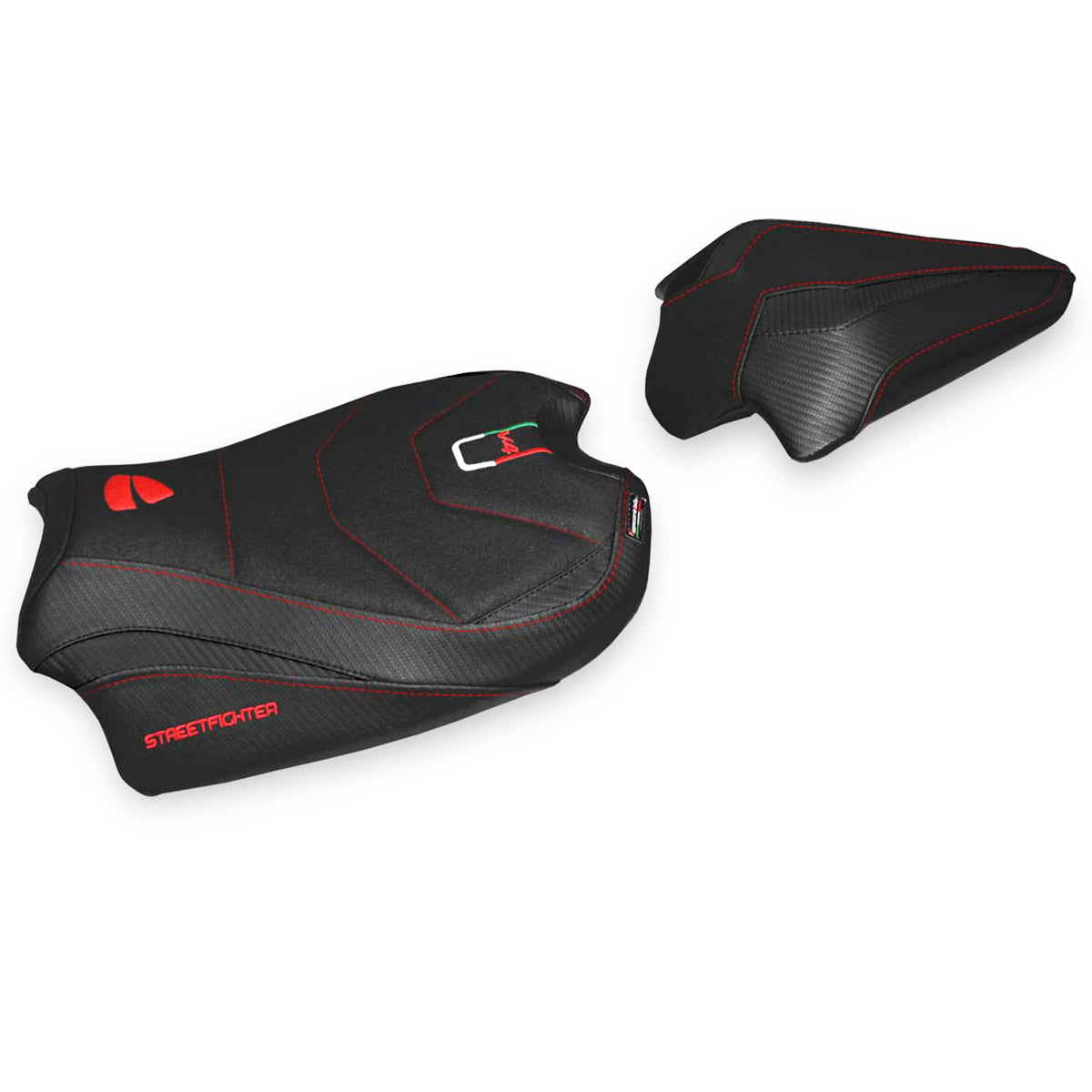 Ducati Streetfighter V4 2020-2024 Seat Cover Tappezzeria Italia Ultragrip in Black