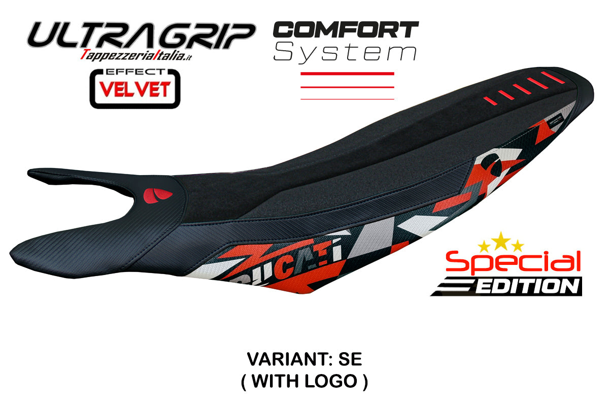 Ducati Hypermotard 698 2024-2025 Seat Cover Tappezzeria Italia Comfort Ultragrip Special Ed.