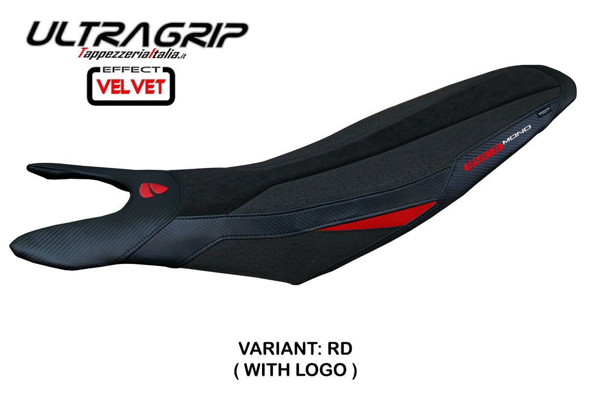 Ducati Hypermotard 698 Mono 2024-2025 Seat Cover Tappezzeria Italia Ultragrip in Red