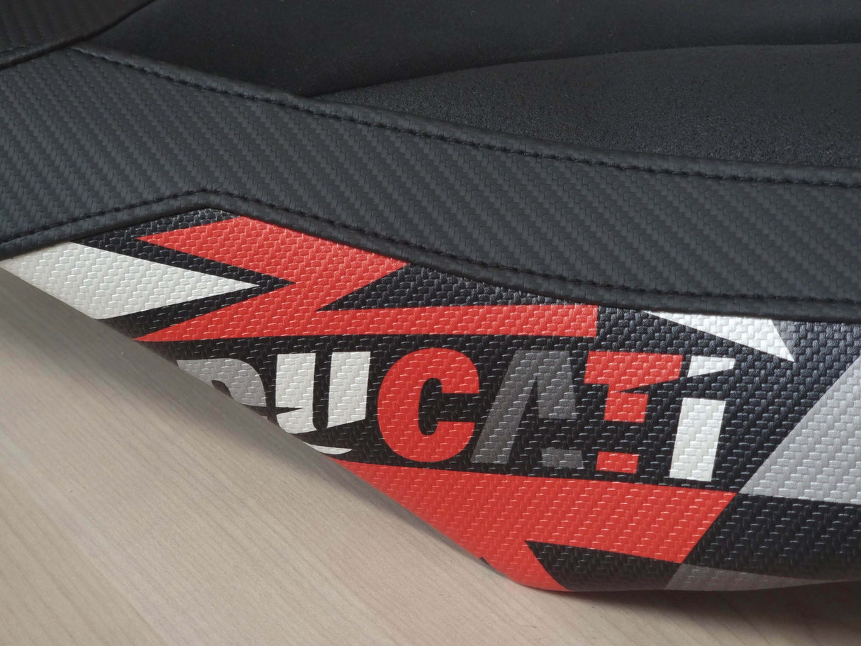 Ducati Hypermotard 698 Mono 2024-2025 Seat Cover Tappezzeria Italia Ultragrip in Special Ed.