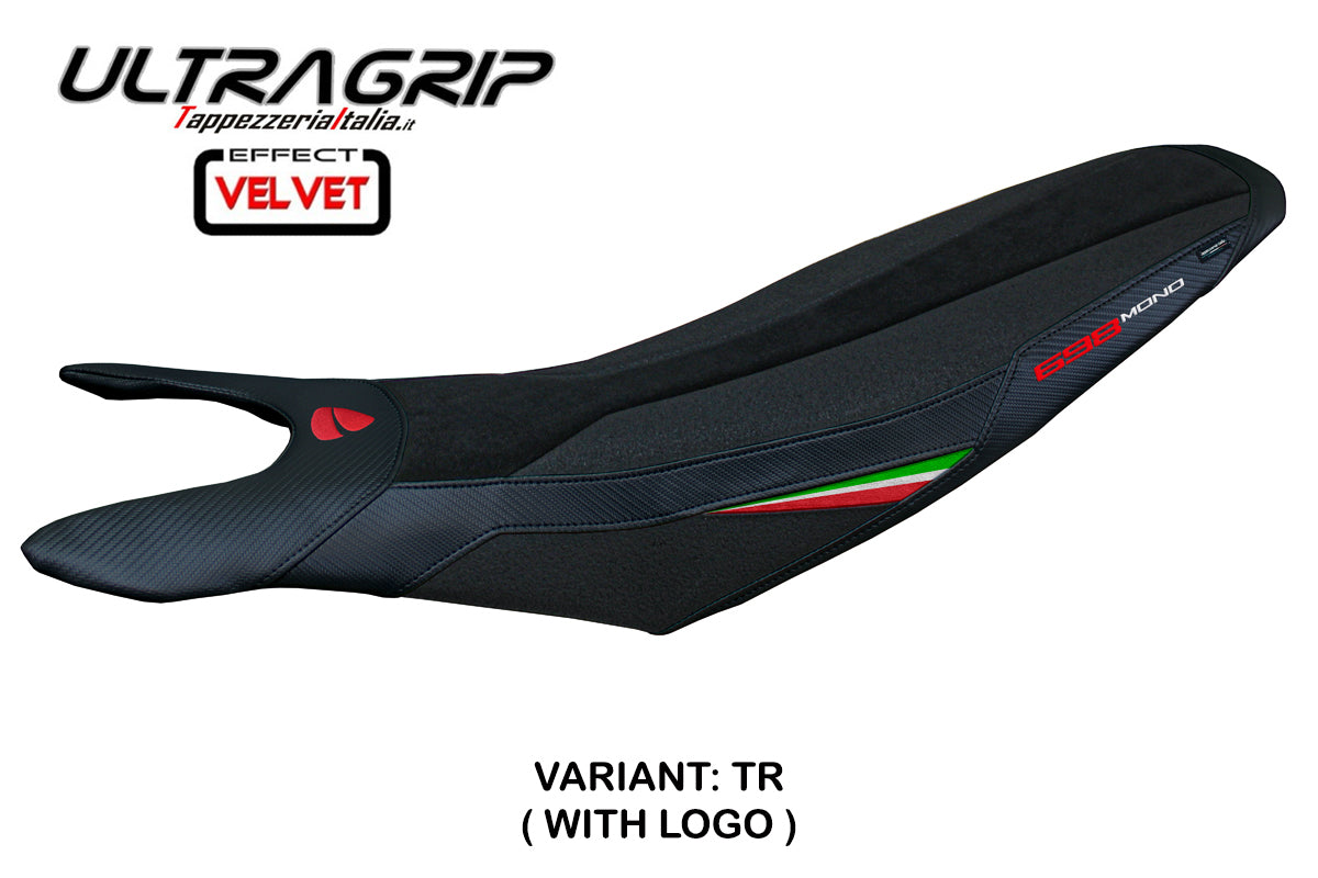 Ducati Hypermotard 698 Mono 2024-2025 Seat Cover Tappezzeria Italia Ultragrip in Italy Flag