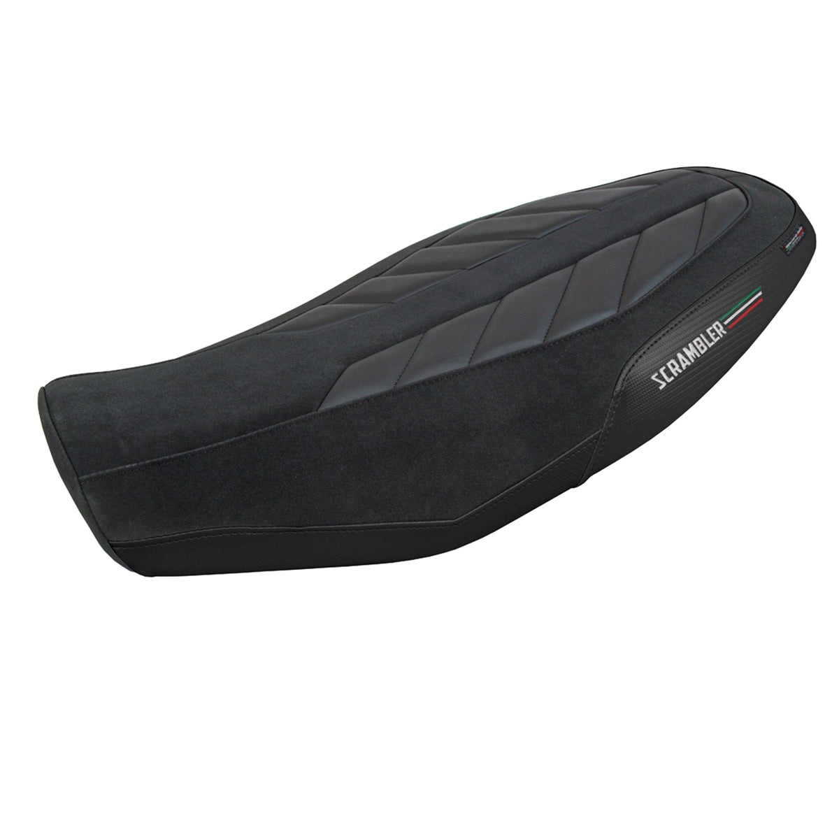 Ducati Scrambler 800 2023-2025 Seat Cover Tappezzeria Italia Comfort in Velvet Black