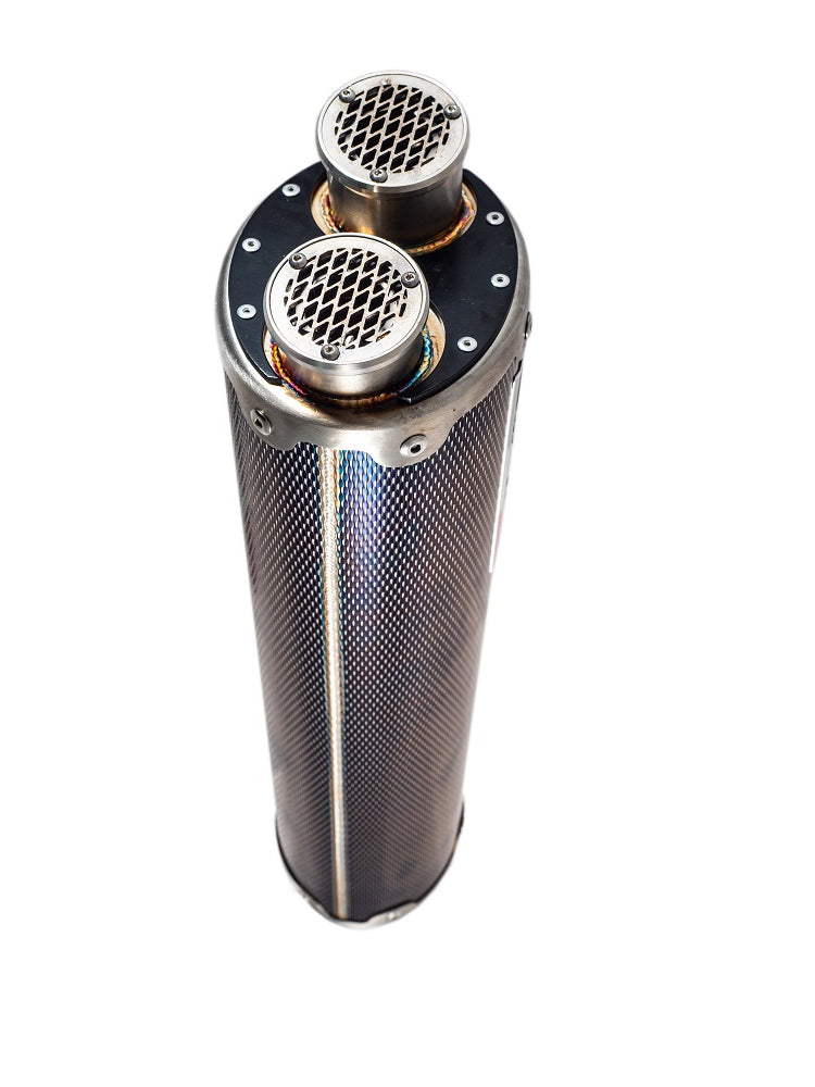 Triumph Tiger 1200 Gt - Rally 2022-2024 Exhaust GPR Slip-on Dual Inox