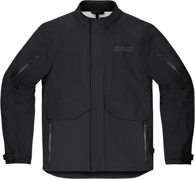 ICON Stormhawk Jacket CE - Black - Medium 2820-5348