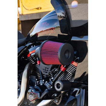 VANCE & HINES VO2 Falcon Air Intake Kit - Forged Carbon Fiber Glide 2024 41108