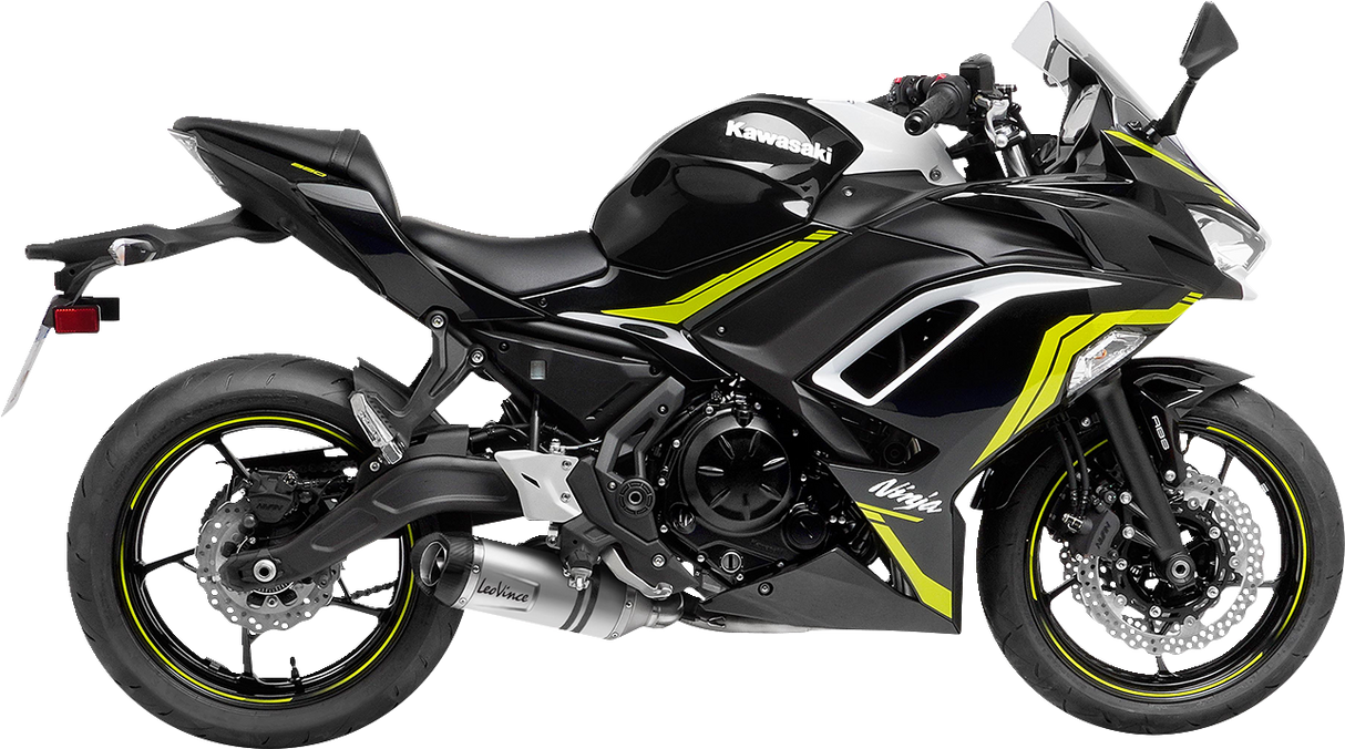 LEOVINCE LV One EVO Exhaust System - Stainless Steel Ninja 650/ Versys 2021-2024 14379ENU 1810-3078