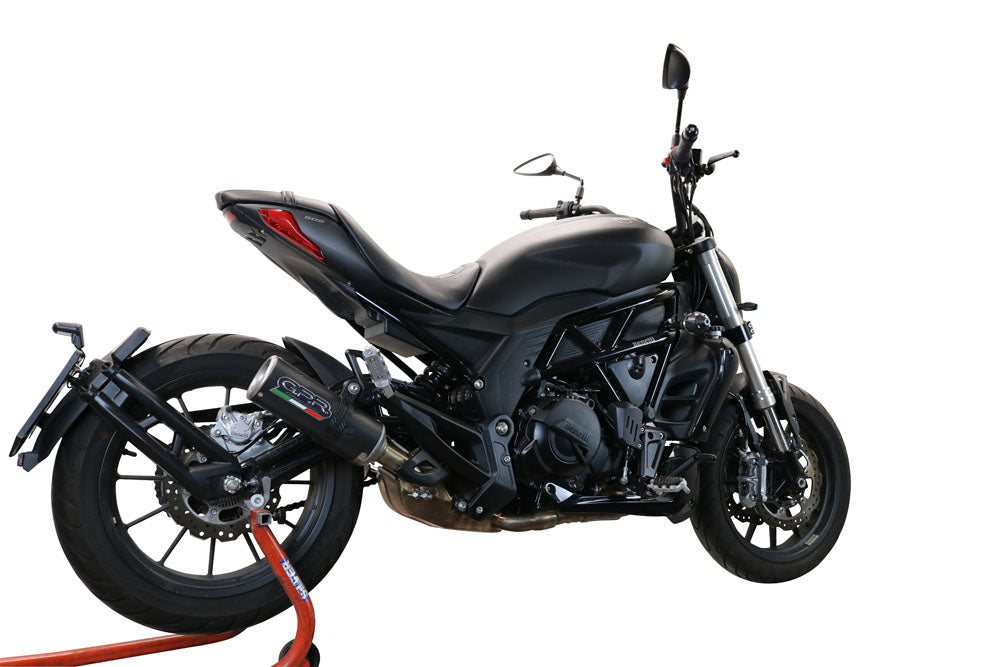 Benelli 502 C 2019-2020 Exhaust GPR Slip-on M3 Black Titanium