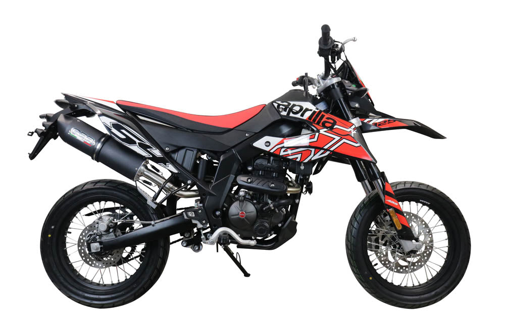Aprilia Rx 125 2021-2024 Exhaust GPR Slip-on Furore Evo4 Nero