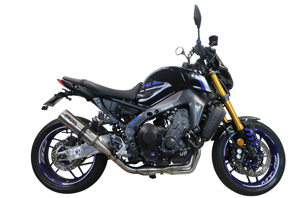 Yamaha FJ09 Tracer 900 9/GT 2021-2024 Exhaust GPR Full System M3 Inox