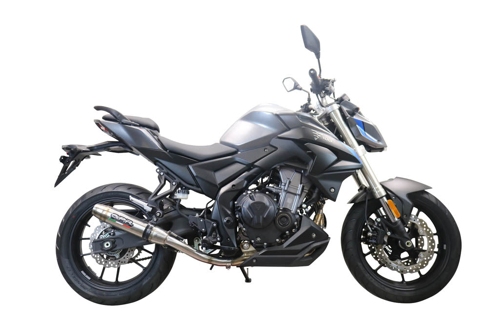 Voge 500R 2021-2024 Exhaust GPR Slip-on Deeptone Inox