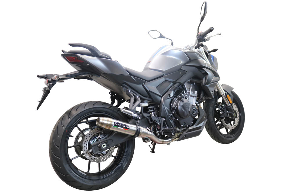 Voge 500DSX 2021-2024 Exhaust GPR Slip-on Deeptone Inox