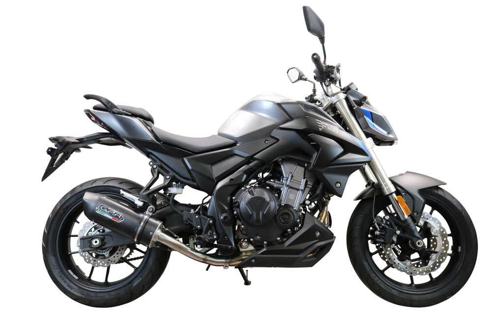Voge 500DS 2021-2024 Exhaust GPR Slip-on Furore Evo4 Nero